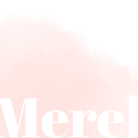 Geboortekaart meisje waterverf met naam Merel