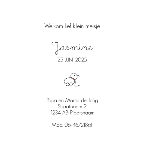 Kaart binnenkant