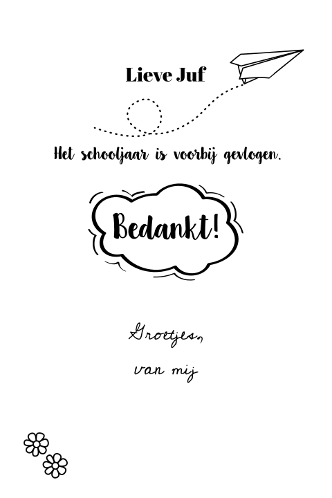 Kaart binnenkant