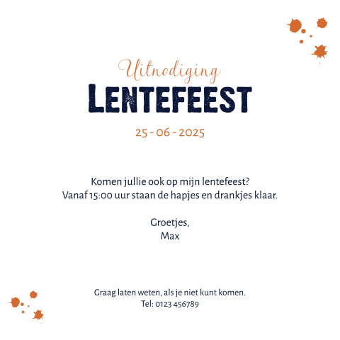 Kaart binnenkant