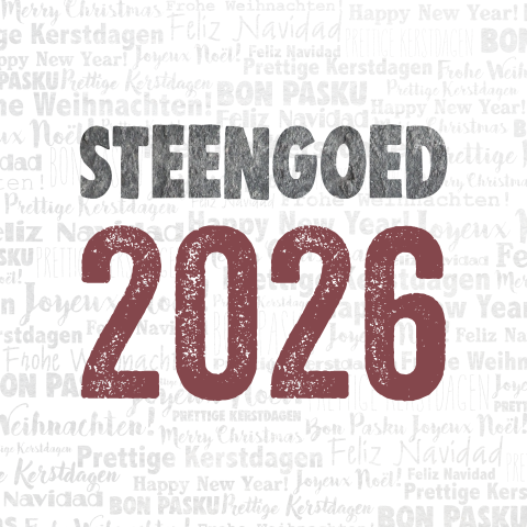 Zakelijke kerstkaart steengoed 2026