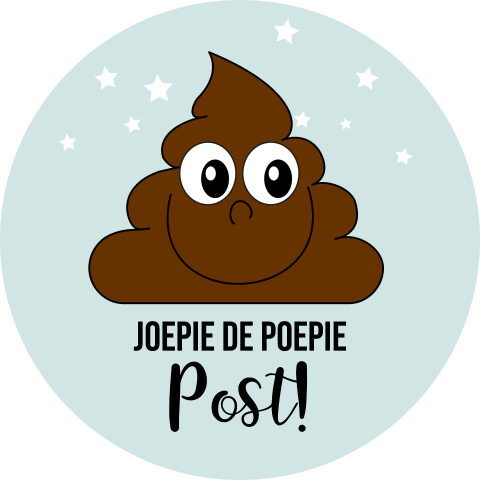 Aanpasbare sluitzegel joepie de poepie post