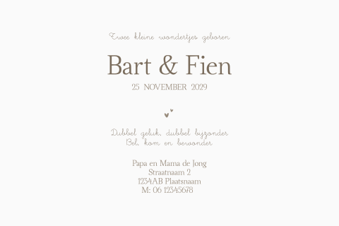 Kaart binnenkant