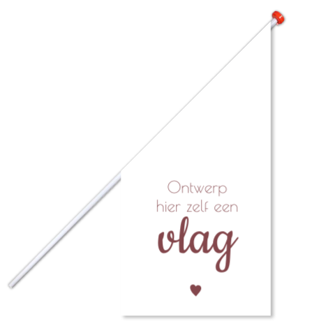 Geboortevlag zelf ontwerpen