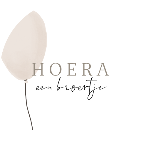 Sluitzegel Hoera een broertje