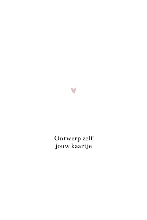Zelf ontwerpen kaart - ovaal met kartelrand
