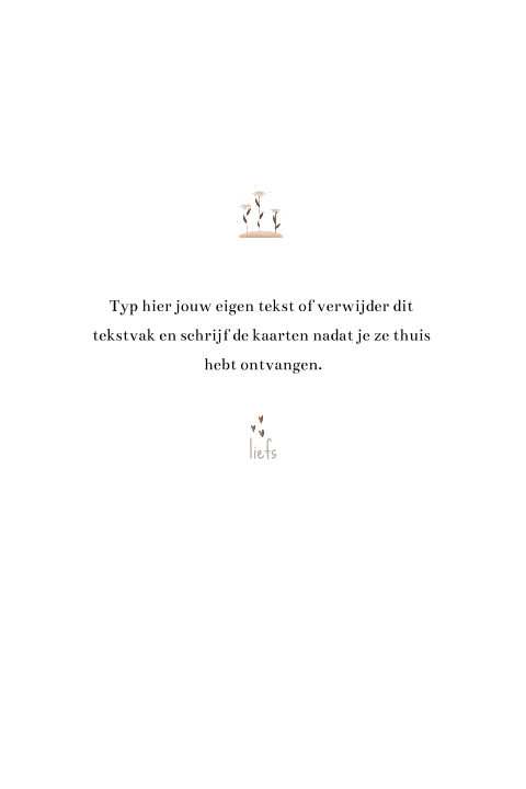 Kaart binnenkant