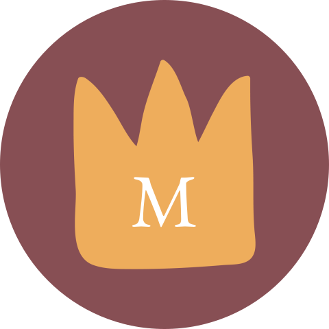 Sluitzegel met kroontje en initiaal