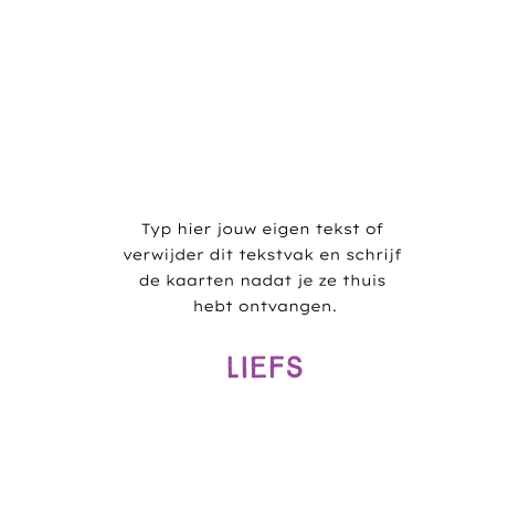Kaart binnenkant