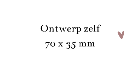 Ontwerp je eigen labels  | 10 stuks