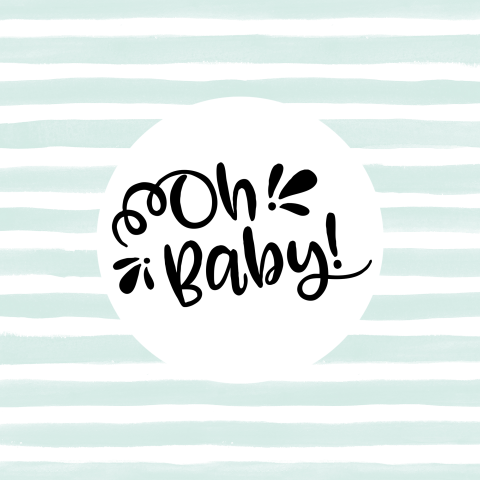 Felicitatie geboorte - Oh Baby