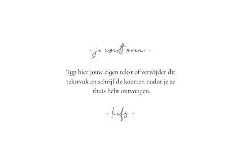 Kaart binnenkant