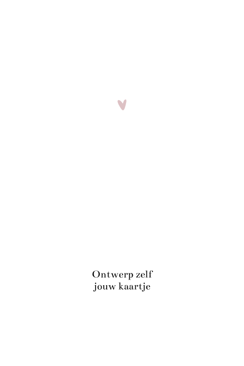 Ontwerp zelf je kaart in een staande ovale vorm