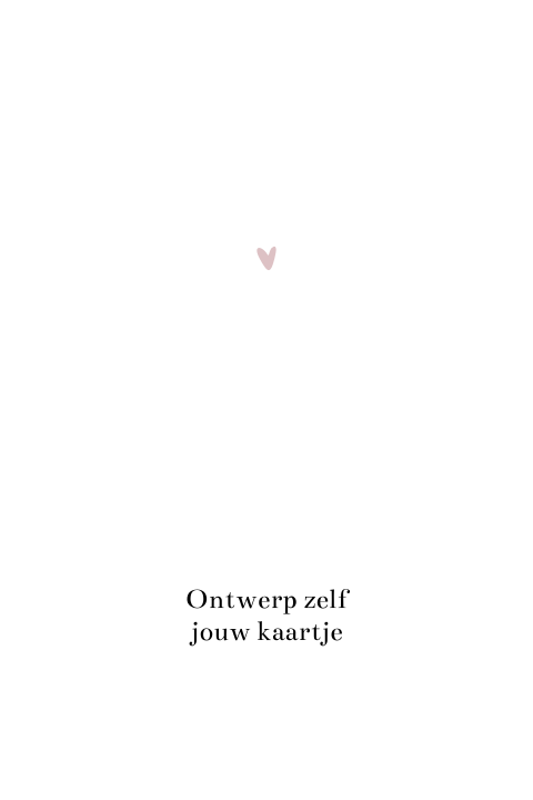 Blanco stanskaart met golfrand | zelf ontwerpen