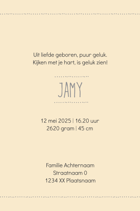 Kaart binnenkant