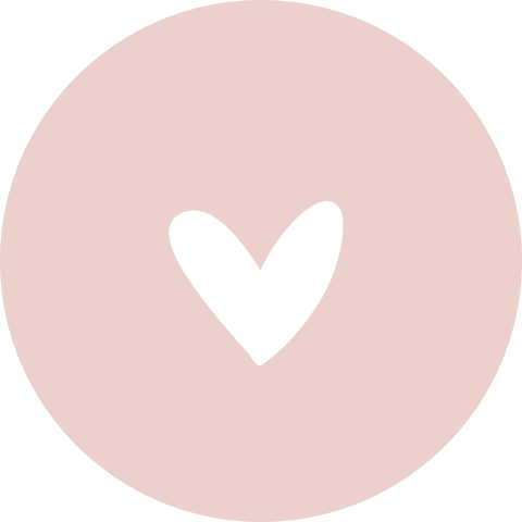 Sluitzegel geboortekaartje hartje roze