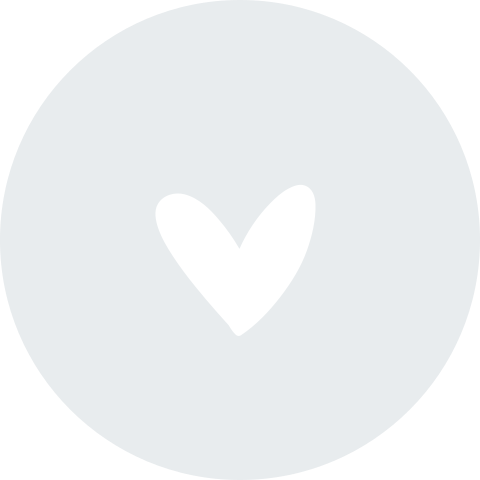 Sluitzegel geboortekaartje hartje blauw