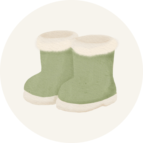 Sluitzegel groene babylaarsjes