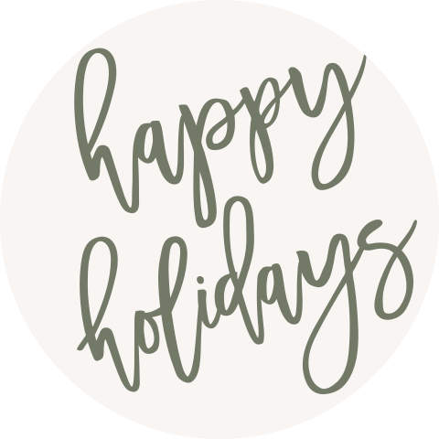 sluitzegel happy holidays