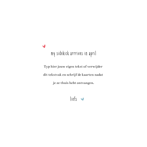 Kaart binnenkant