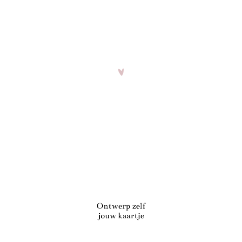 Ontwerp zelf je kaart - bijzondere vorm lage boog