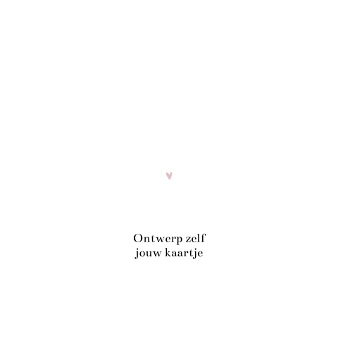 Ontwerp zelf je kaart - originele vorm achthoek