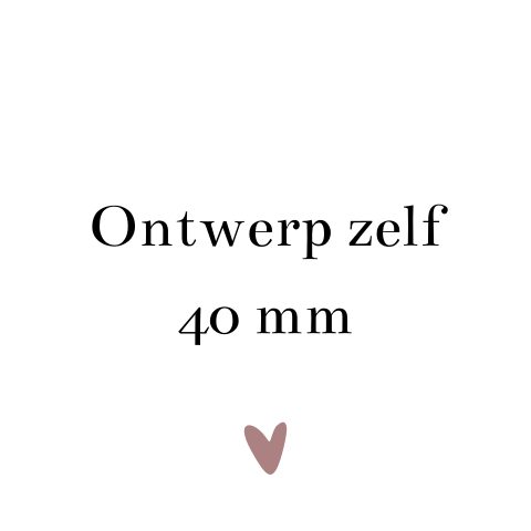 ontwerp zelf labeltjes rond | 16 stuks