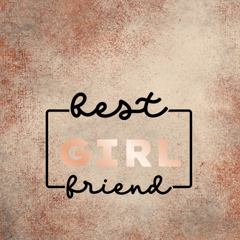 Stoere Valentijnskaart - Best girlfriend
