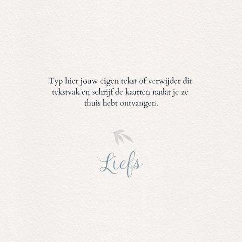 Kaart binnenkant