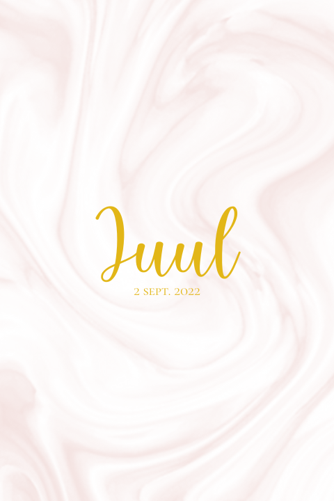 Raambord marmerlook meisje