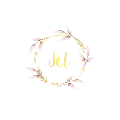 Lief geboortekaartje meisje met bloemenkrans goudfolie