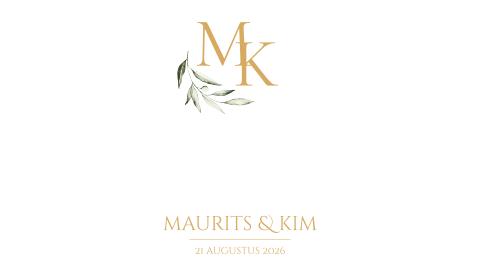 Houten enveloppenkist met takje