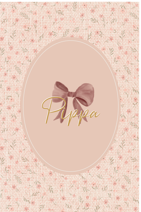 Raambord nostalgisch met strik