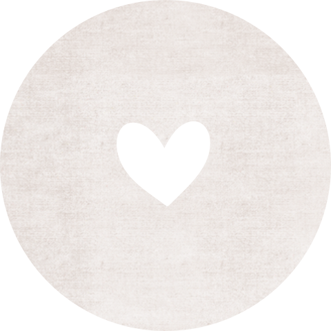 Sluitzegel linnenlook met hartje