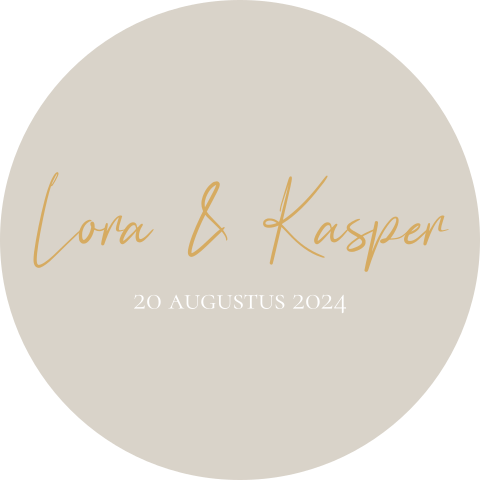 Sluitzegel trouwkaart