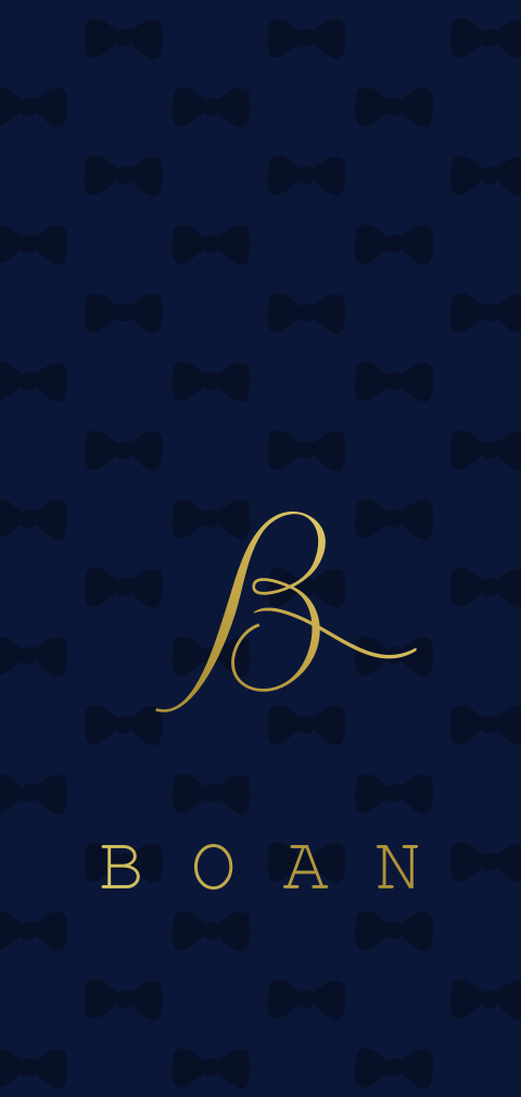 Stoer geboortekaartje voor een jongen met goudfolie