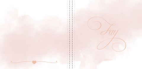 Kraambezoekboek vlek roze