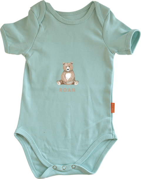 Romper mintgroen | Roan