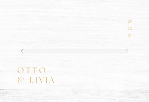 Houten enveloppenkist Otto & Livia