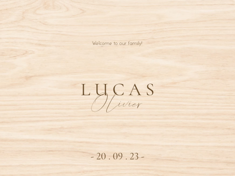 Memorybox chique bruin