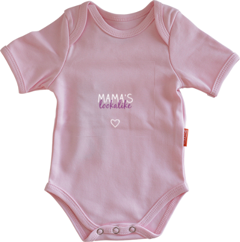 Romper lichtroze | Mama's lookalike