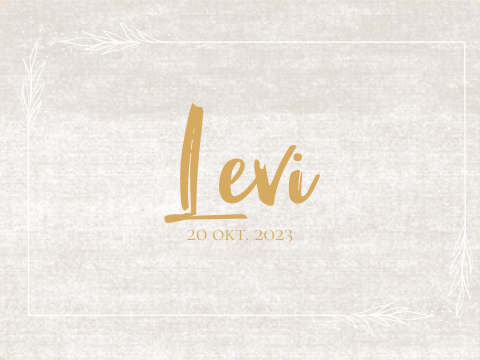 Memorybox linnen met takjes