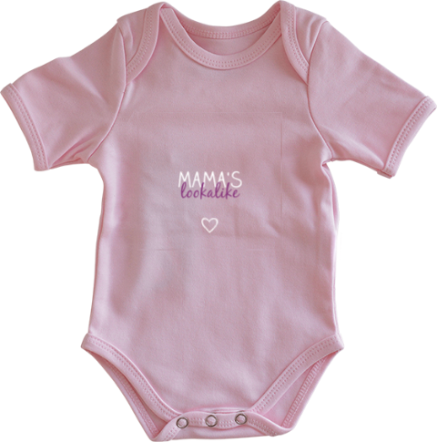 Romper lichtroze | Mama's lookalike