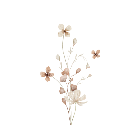 Sluitzegel bloemen meisje doopsuiker