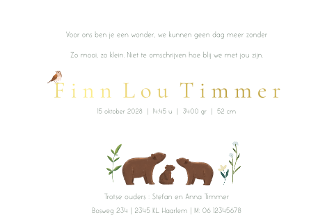 Kaart binnenkant