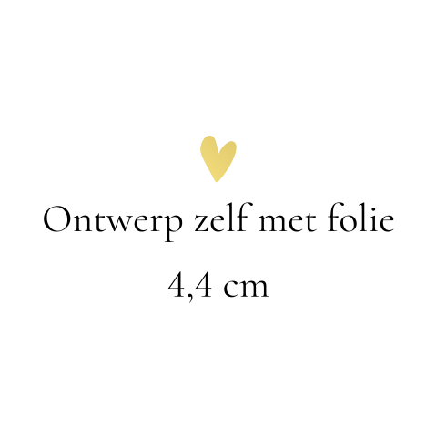 Ontwerp zelf je sluitzegel met folie