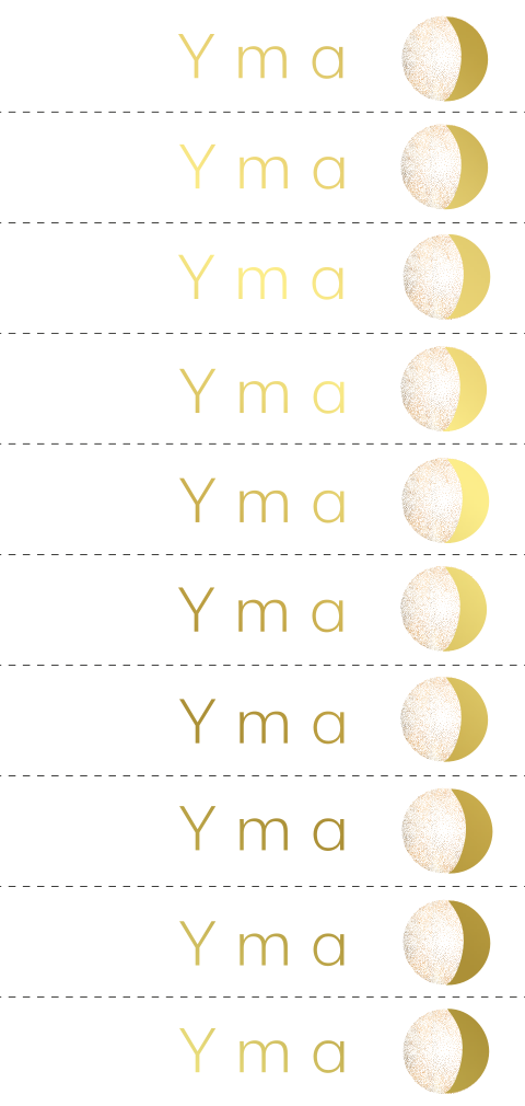 DiY foliedruk doopsuiker labeltje maan meisje