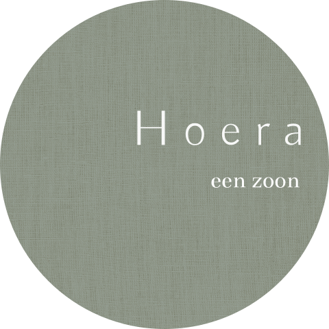 Sluitzegel trend linnen look Hoera een zoon