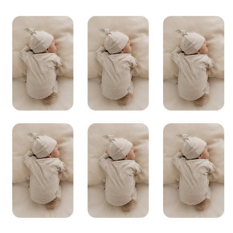 Fotolabel 8,2 x 5,3 cm - 6 stuks per kaart los geleverd