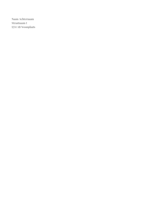 Zelf ontwerpen kleine adresstickers